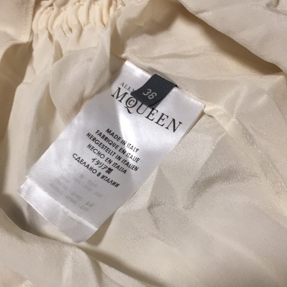 Alexander McQueen Silk Pheasant Blouse - Picture 5 of 5